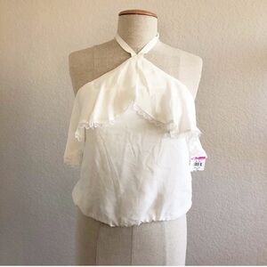 Alice + Olivia Halter Top Festival Resort Sz S